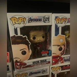 Iron man funko pop convention!